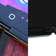 Here’s a comparison between the hinge gap on the original Galaxy Fold (left) and Samsung’s revamped Fold (right).